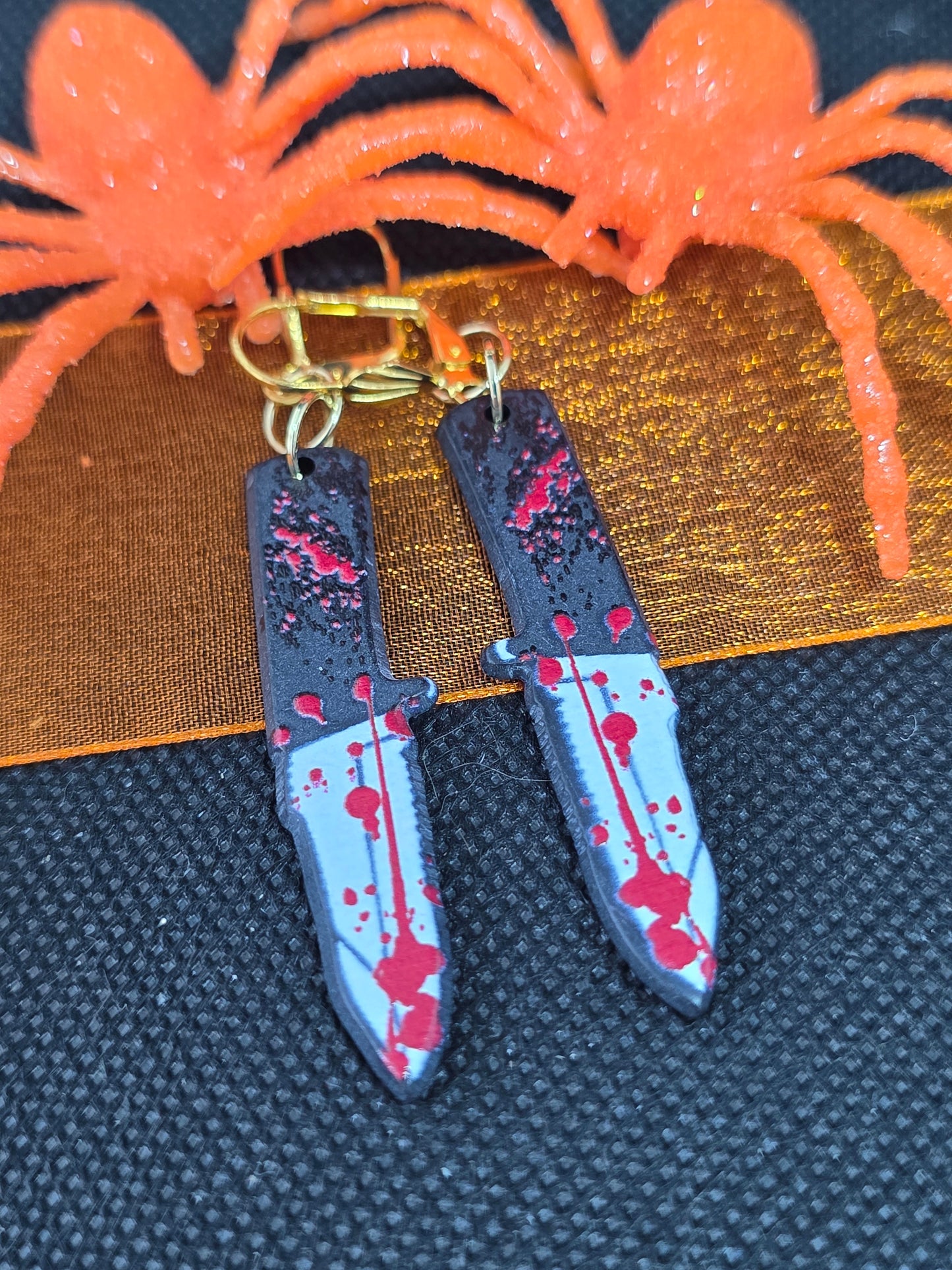 Bloody Utensil Earrings