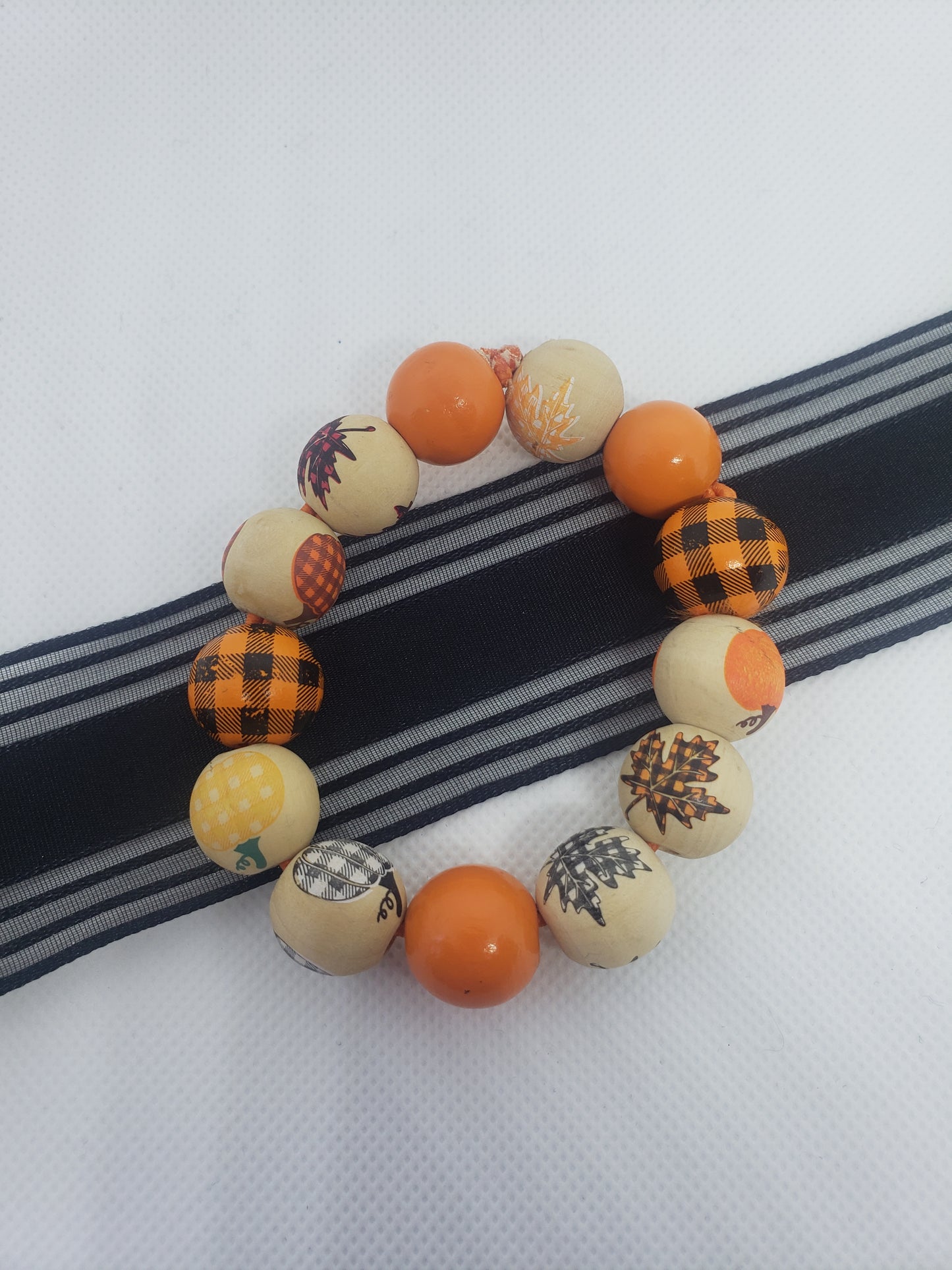 Halloween Wood Bracelet (2 styles)