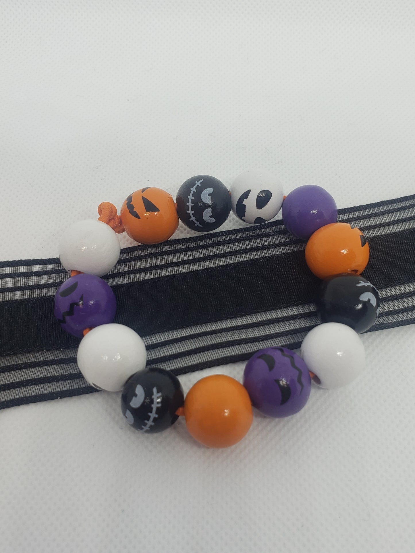 Halloween Wood Bracelet (2 styles)