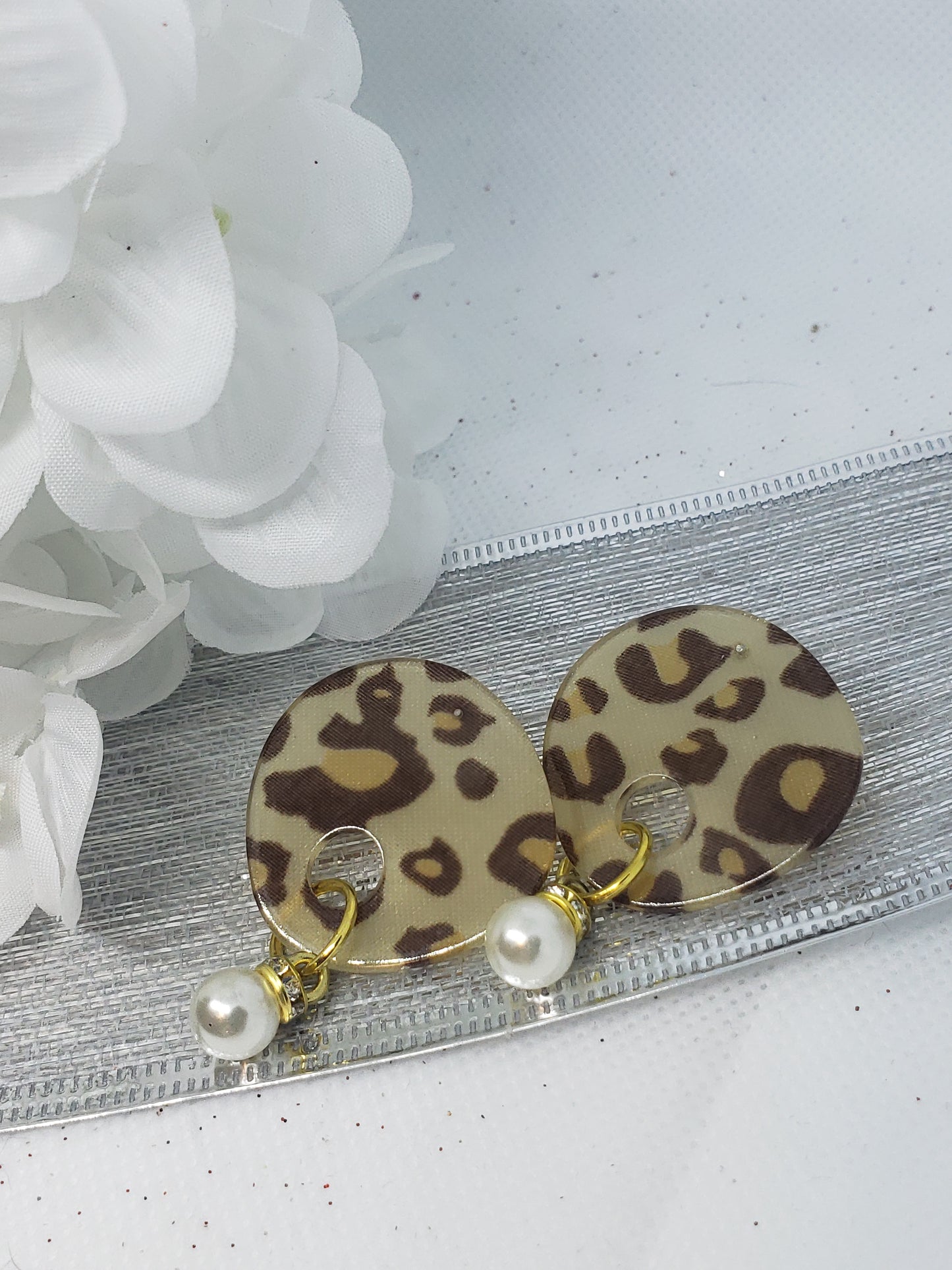 Animal Print Earrings