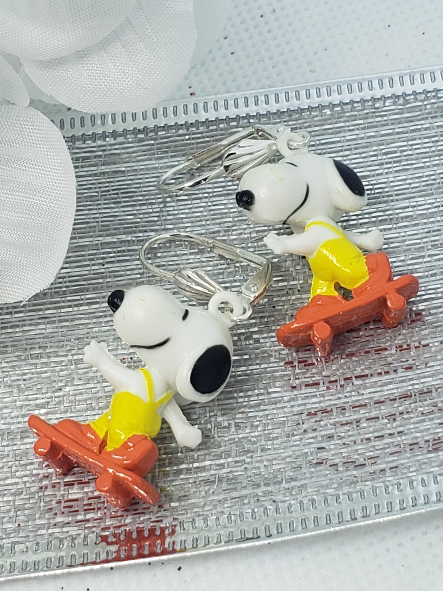 Dogs will Skate Earrings