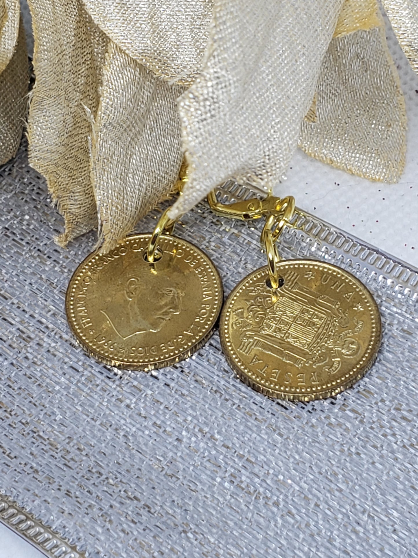 Spanish Coin Earrings