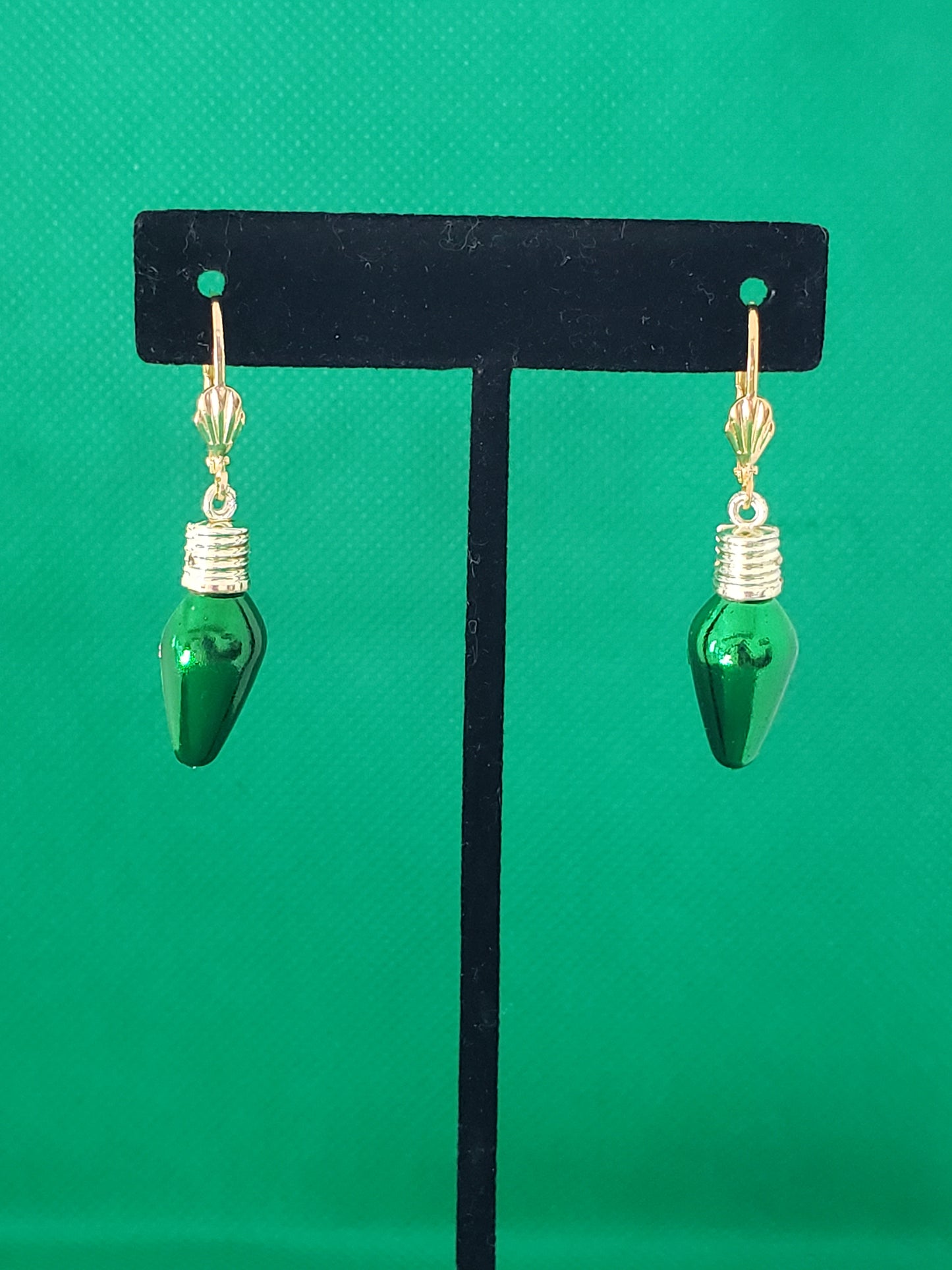 Christmas Light Earrings
