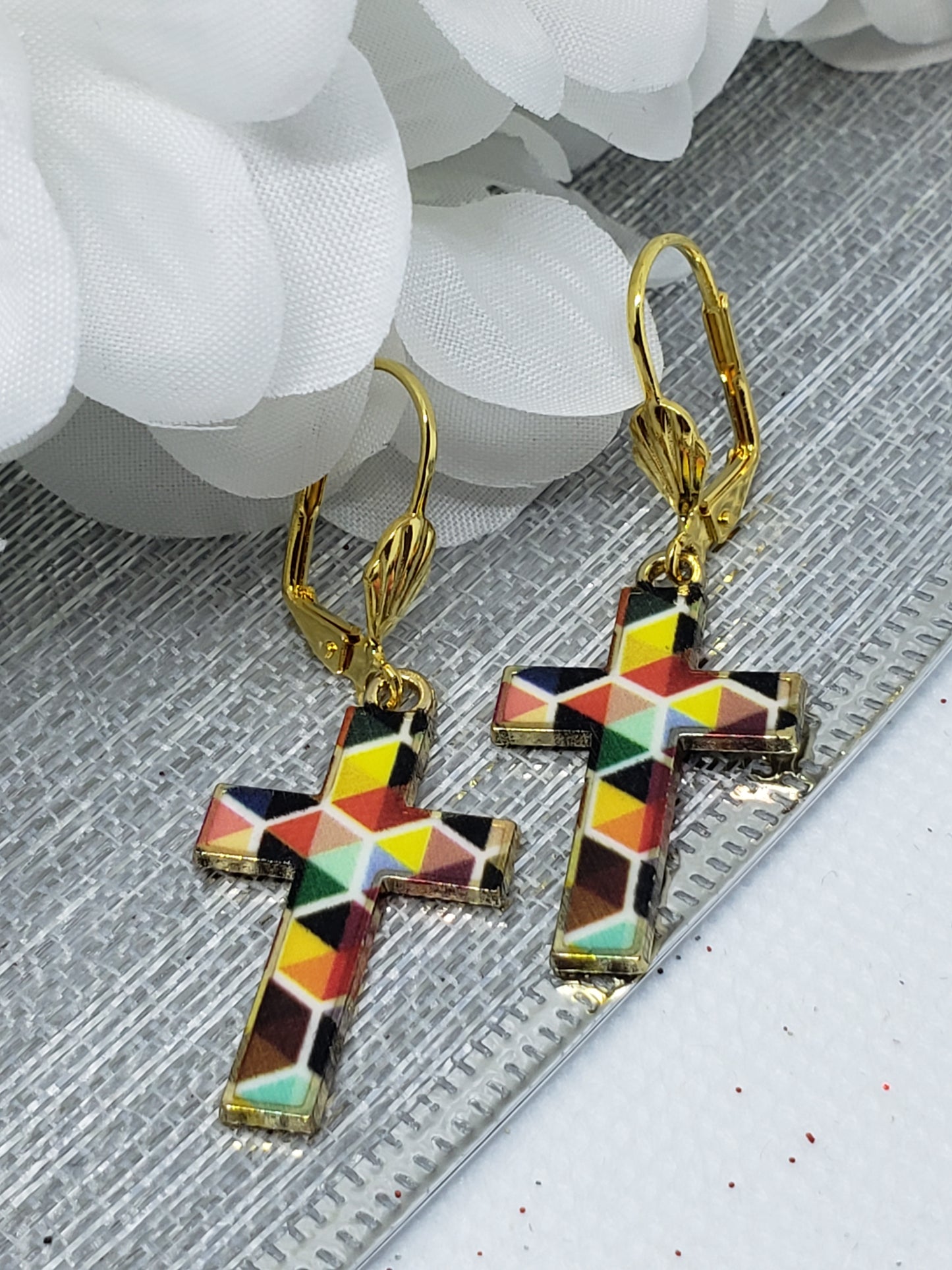 Cross Earrings