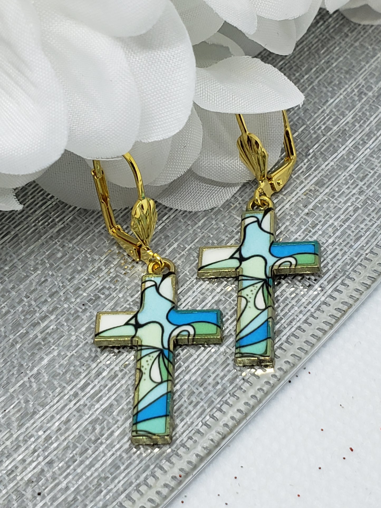 Cross Earrings