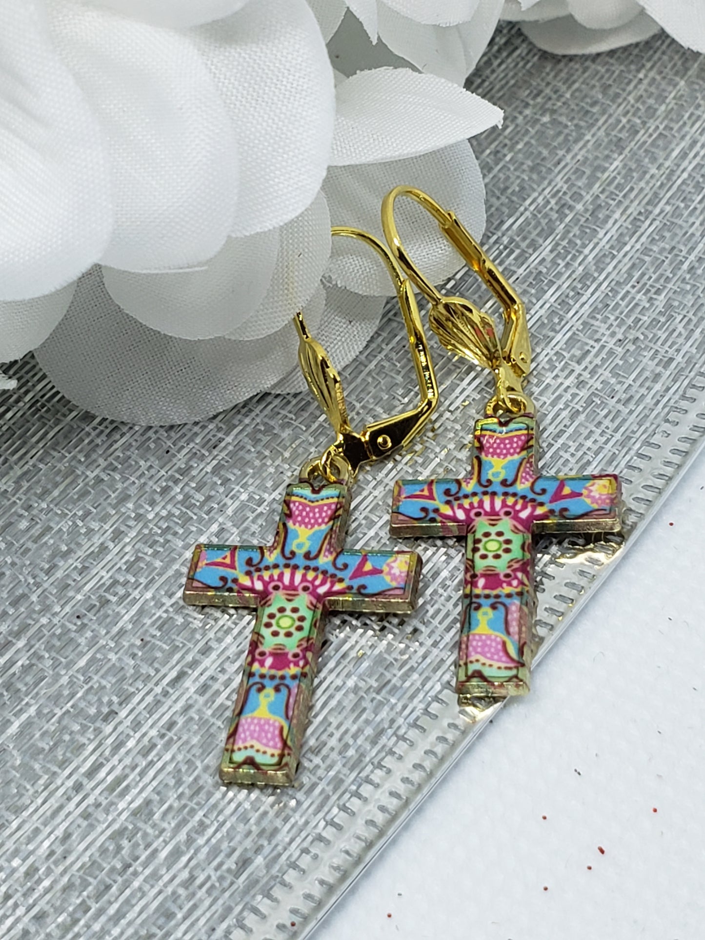 Cross Earrings