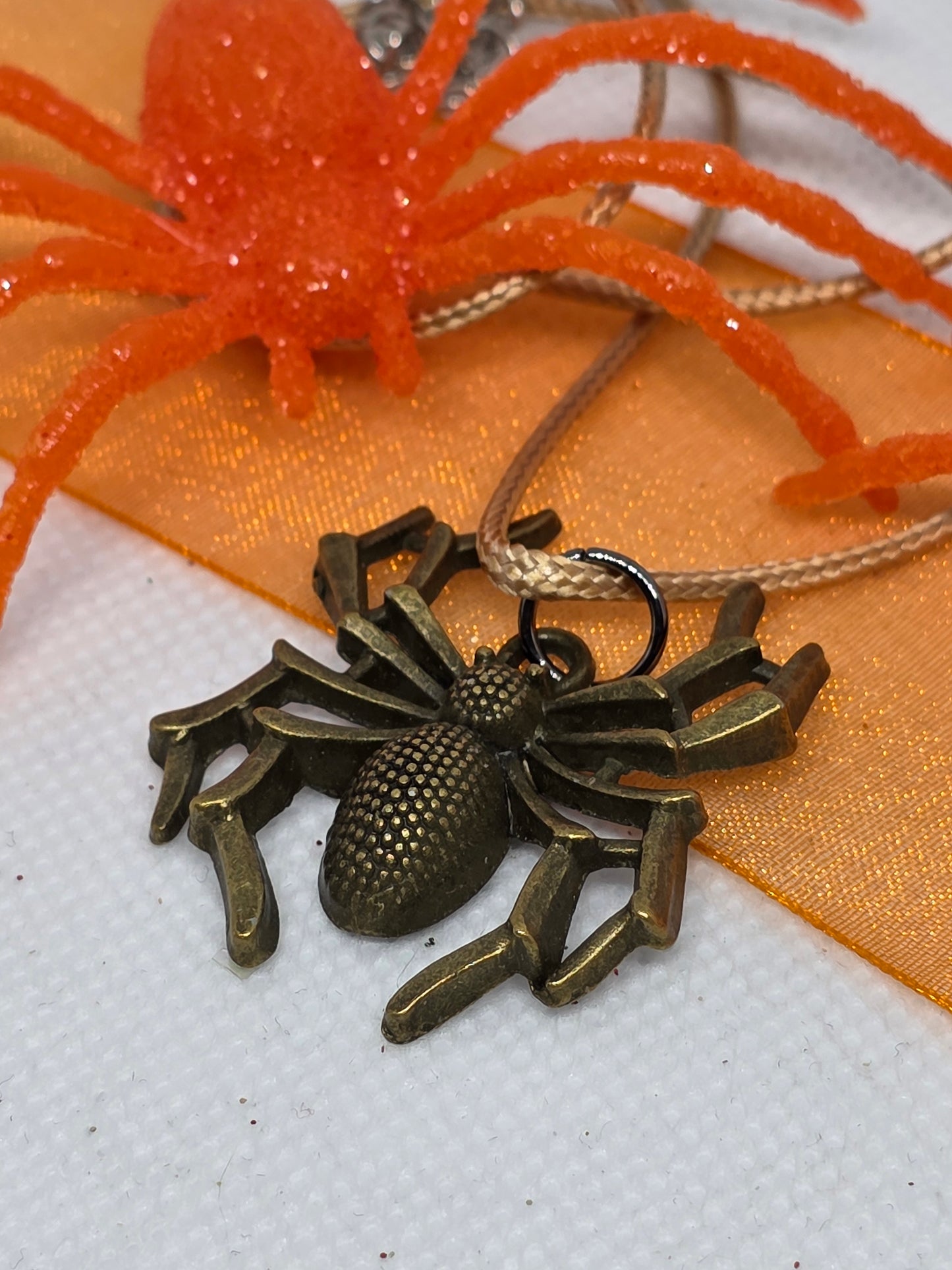 Wing Bat, Web Whisper or Purple Owl Necklace