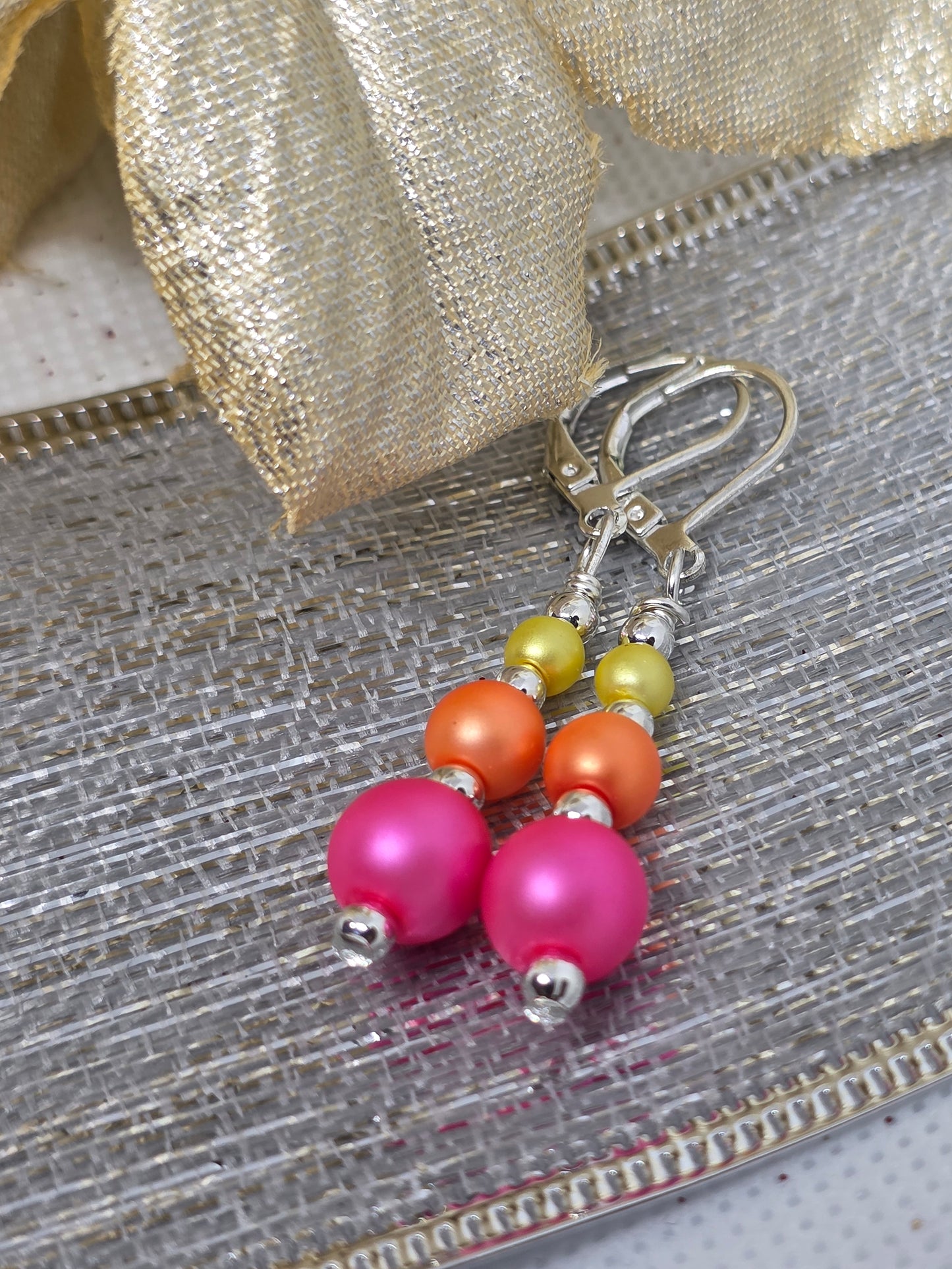 Neon my Heart Earrings