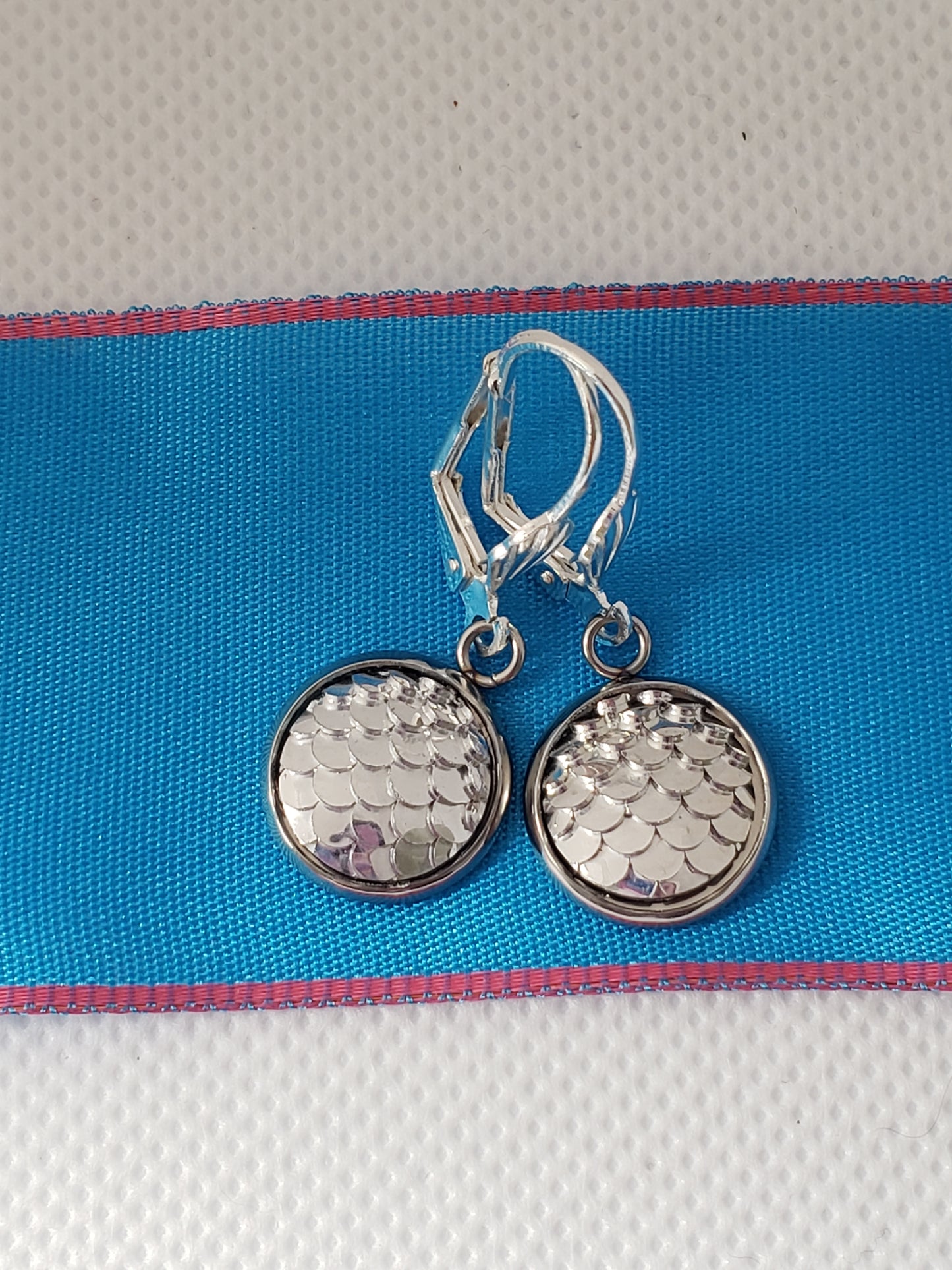 Whale Scale Earrings