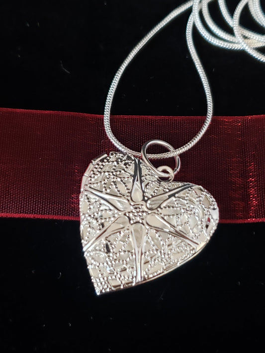 Heart Shaped Locket Necklace