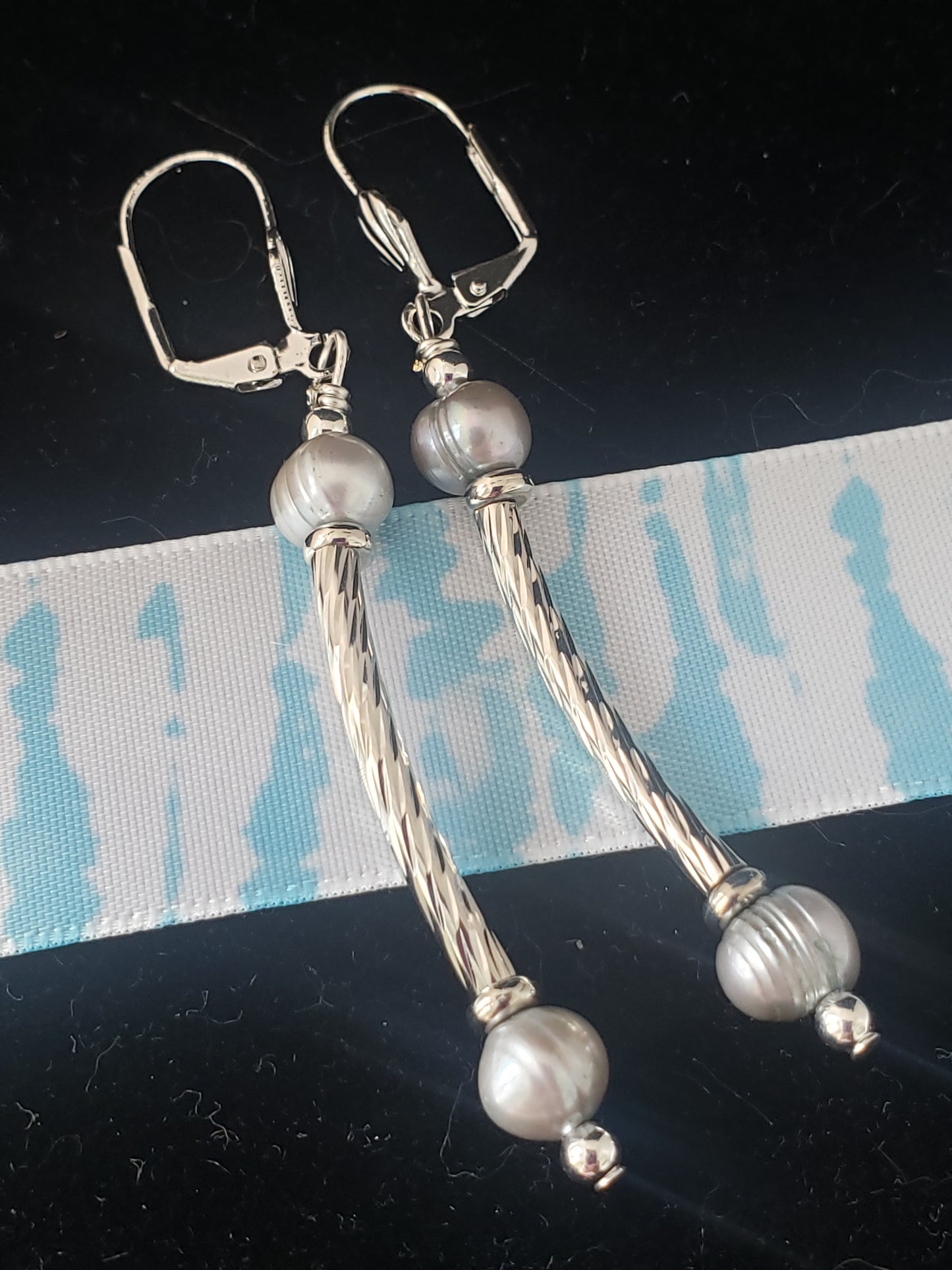 Silver Dangler Earrings