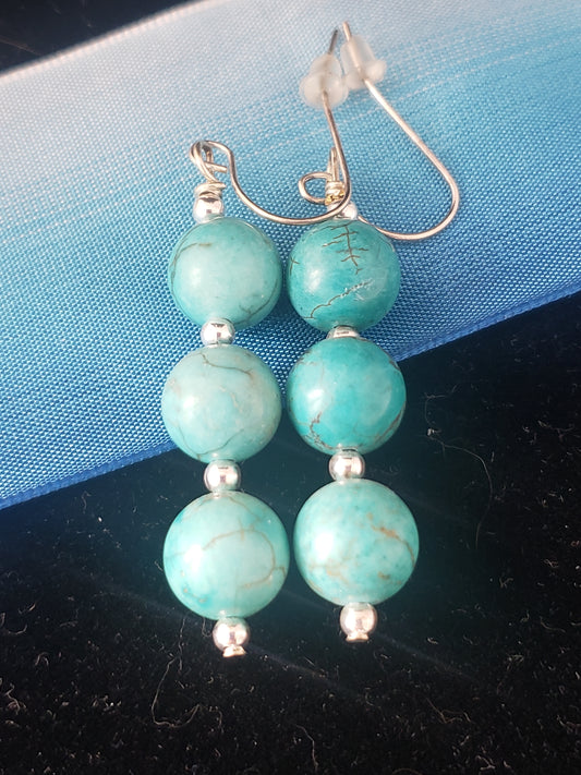 Blue like the Sea Earrings