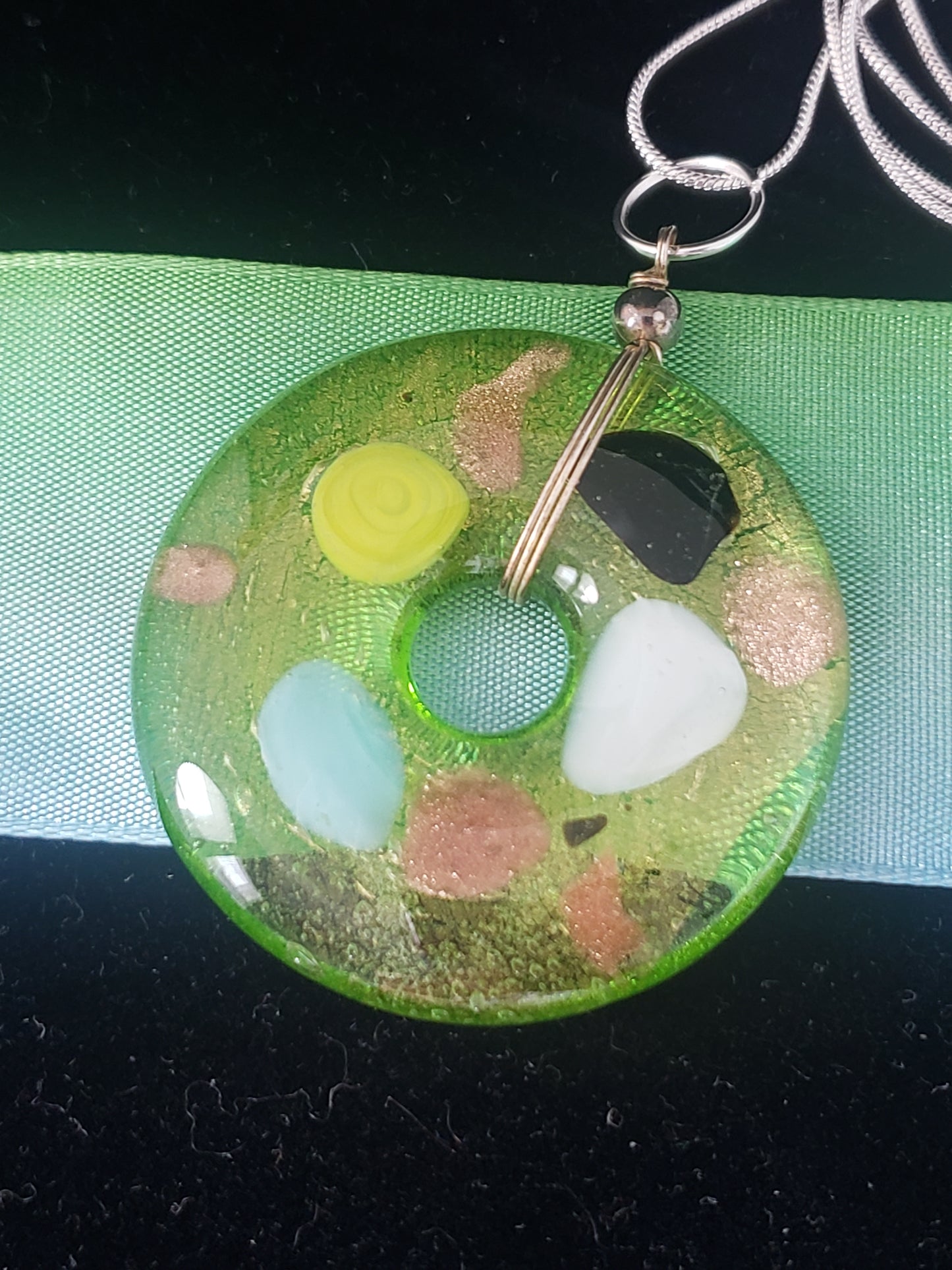 Green Glass Necklace