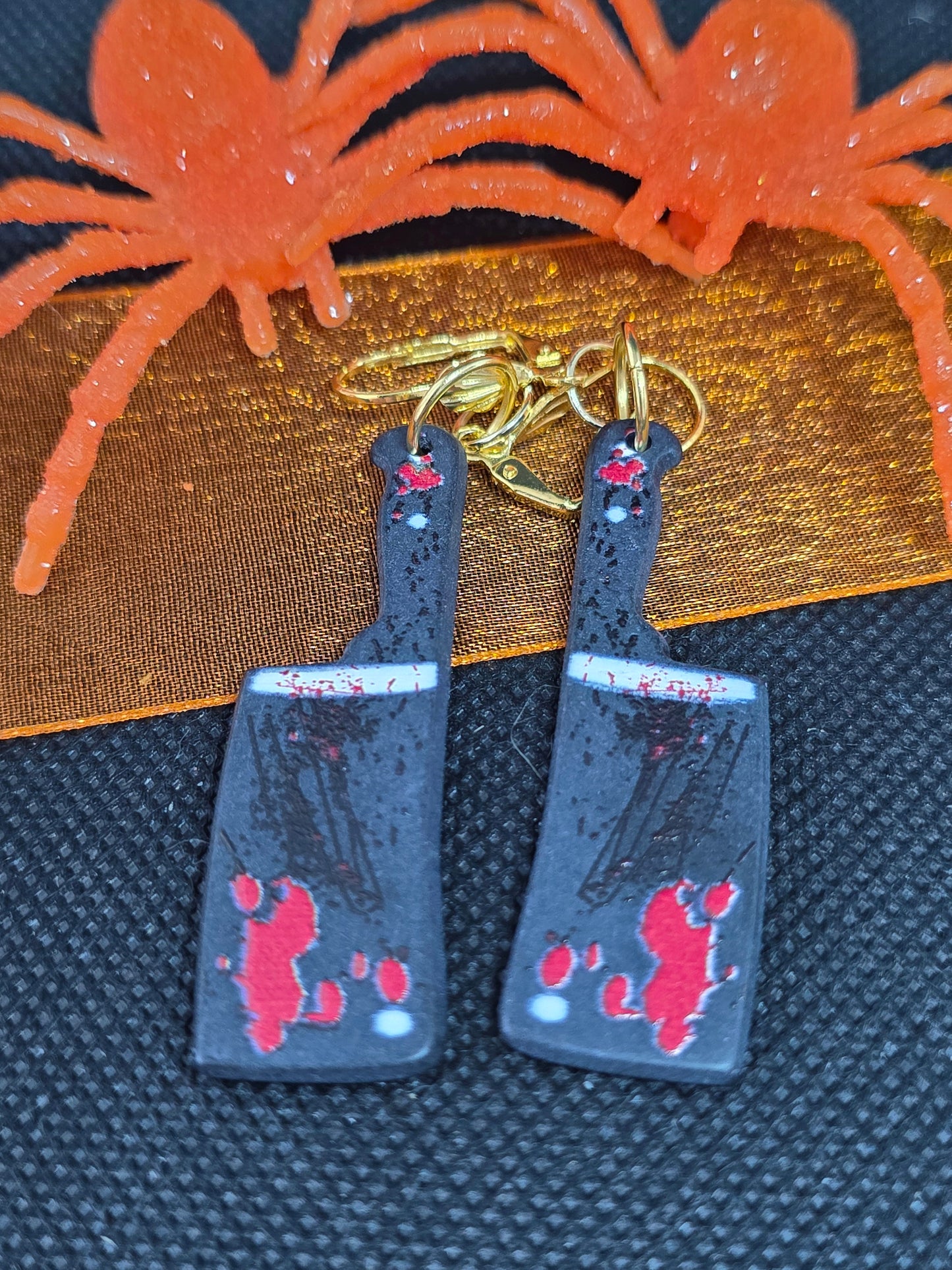 Bloody Utensil Earrings