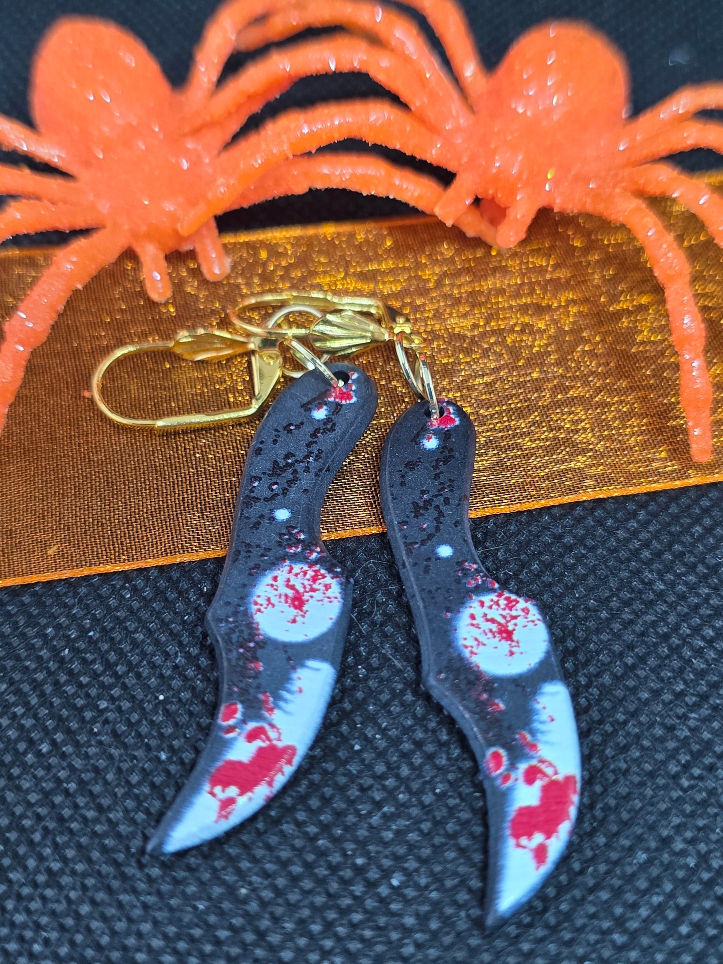 Bloody Utensil Earrings