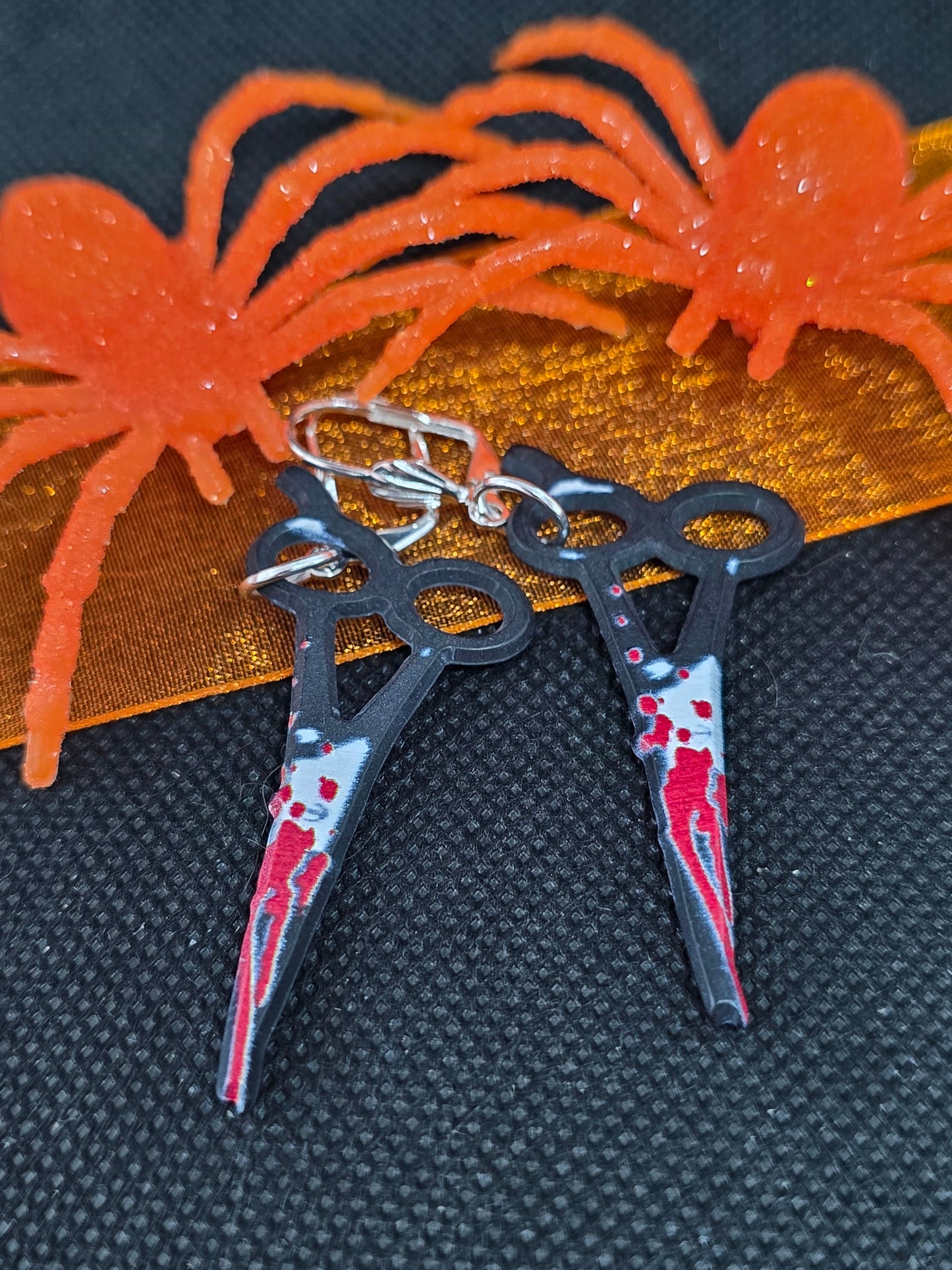 Bloody Utensil Earrings
