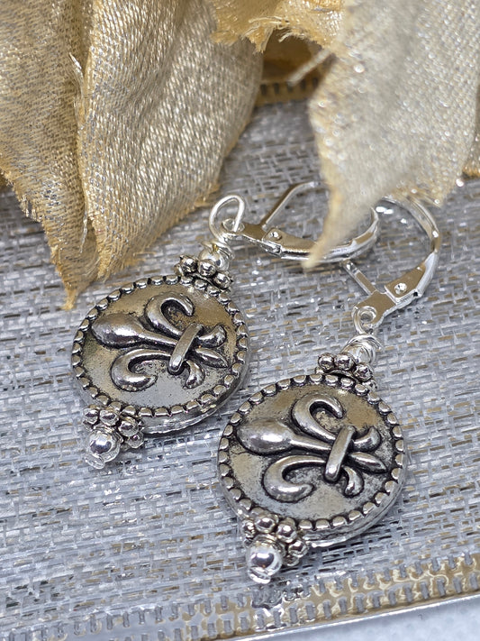 Fleur-de-Lis Earrings