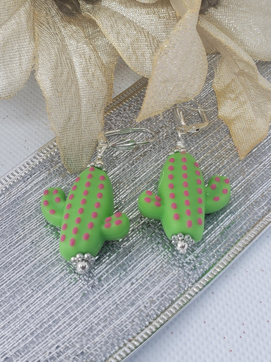 Cactus Time Earrings