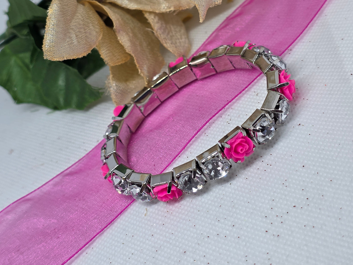 Roses & Diamonds Bracelet