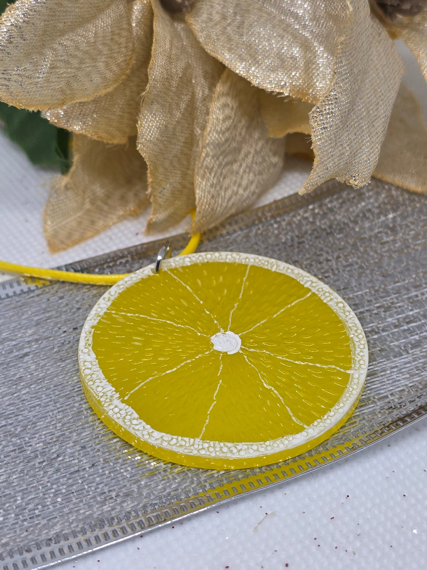 Lemon Summer Necklace