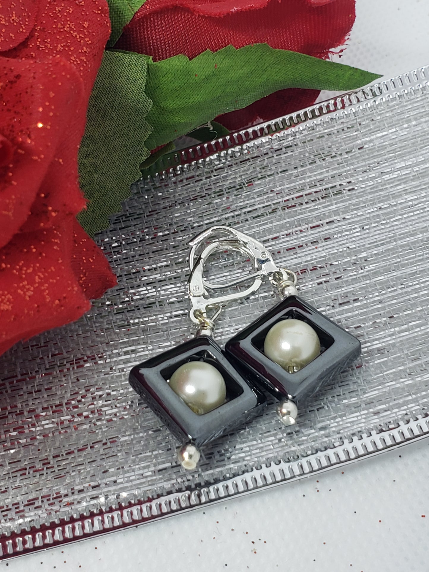 Black Diamond Earrings