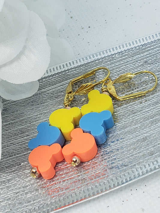 Traveling Mouse Earrings