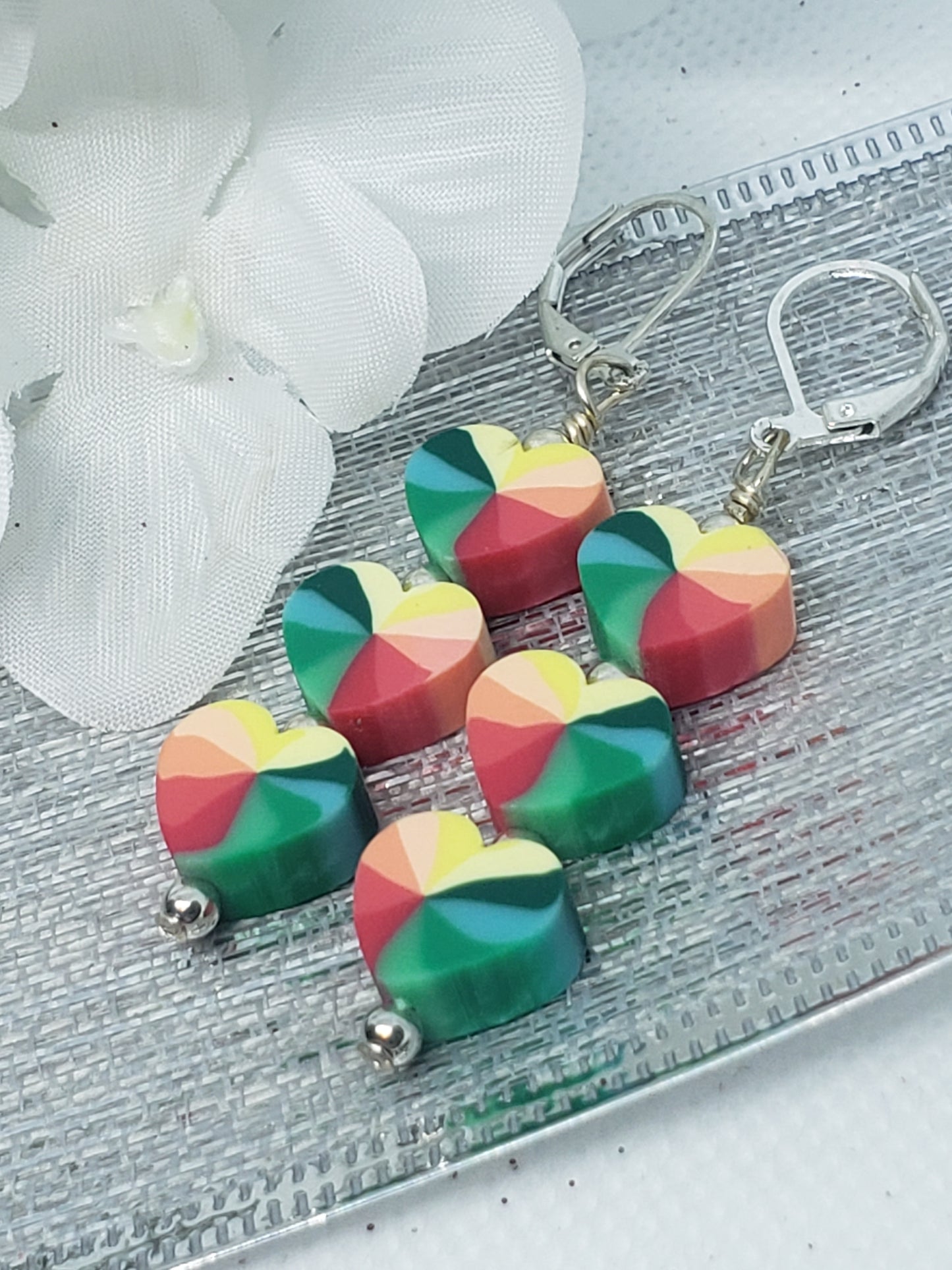 Stacked Heart Earrings