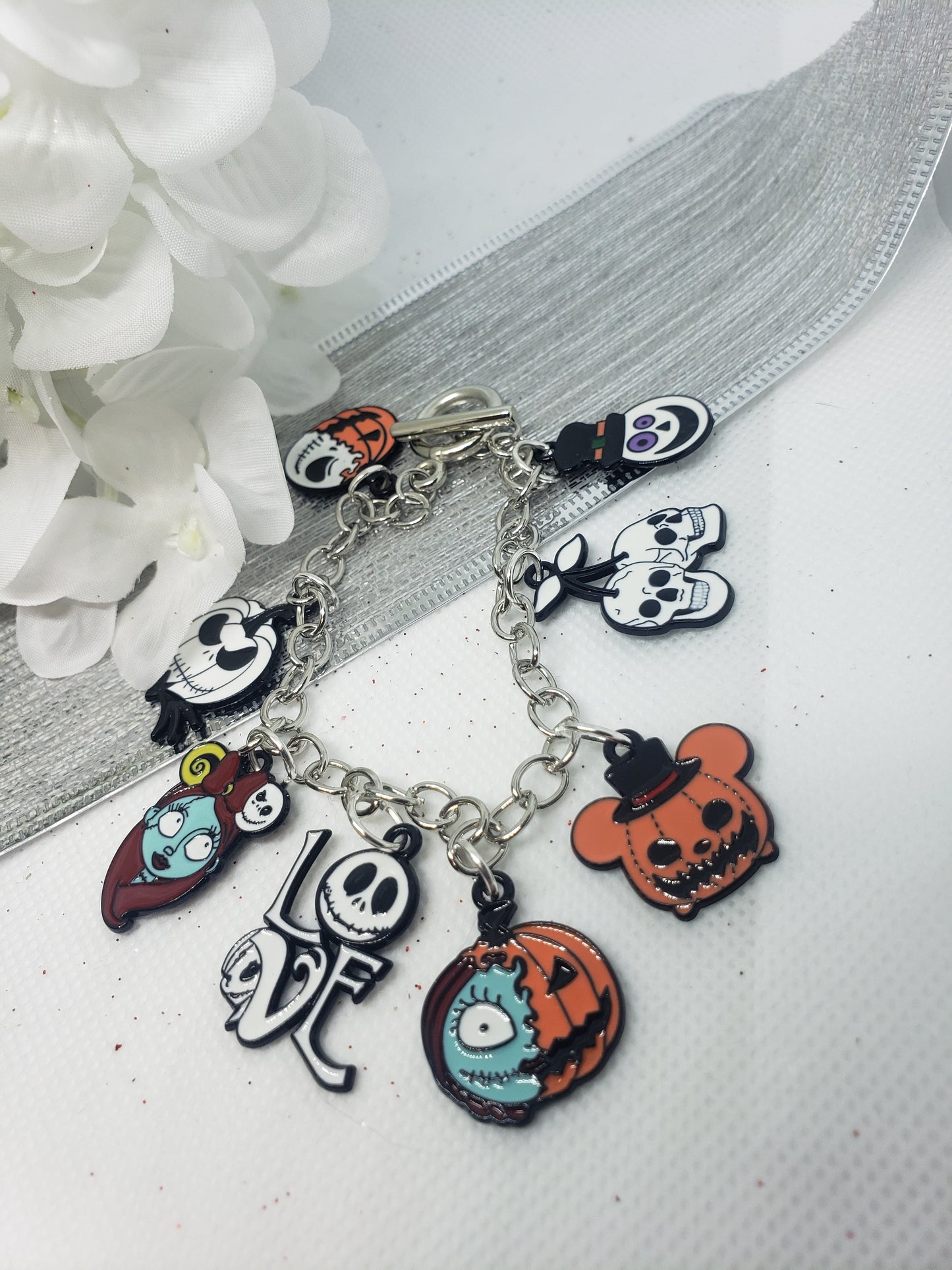 Horror Halloween Charm Bracelet