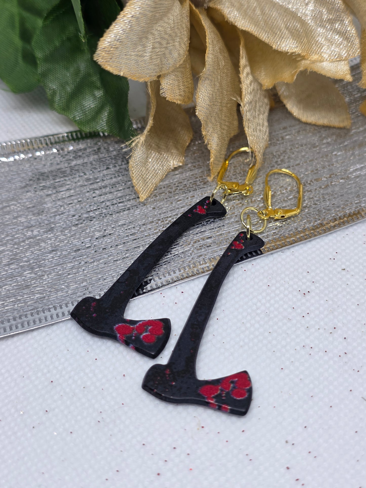Bloody Utensil Earrings