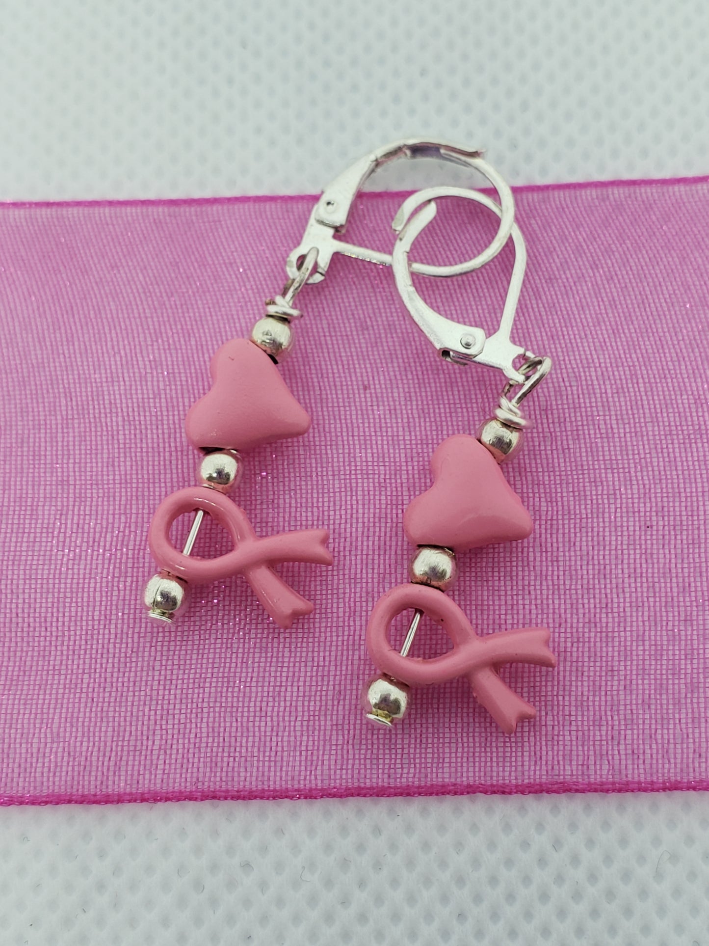 Breast Cancer Awareness Earrings