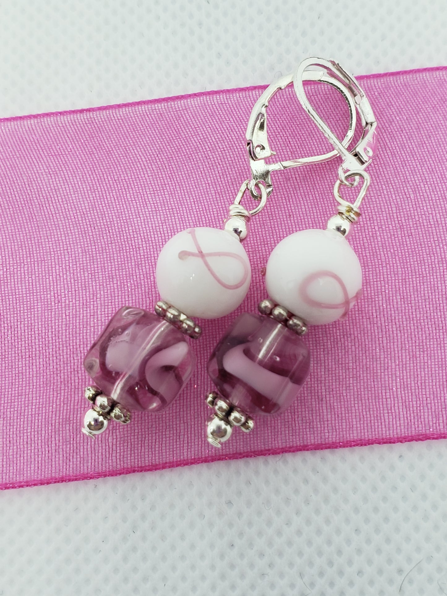 Breast Cancer Awareness Earrings