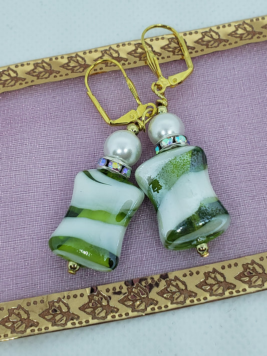 Cypriot Glass Earrings