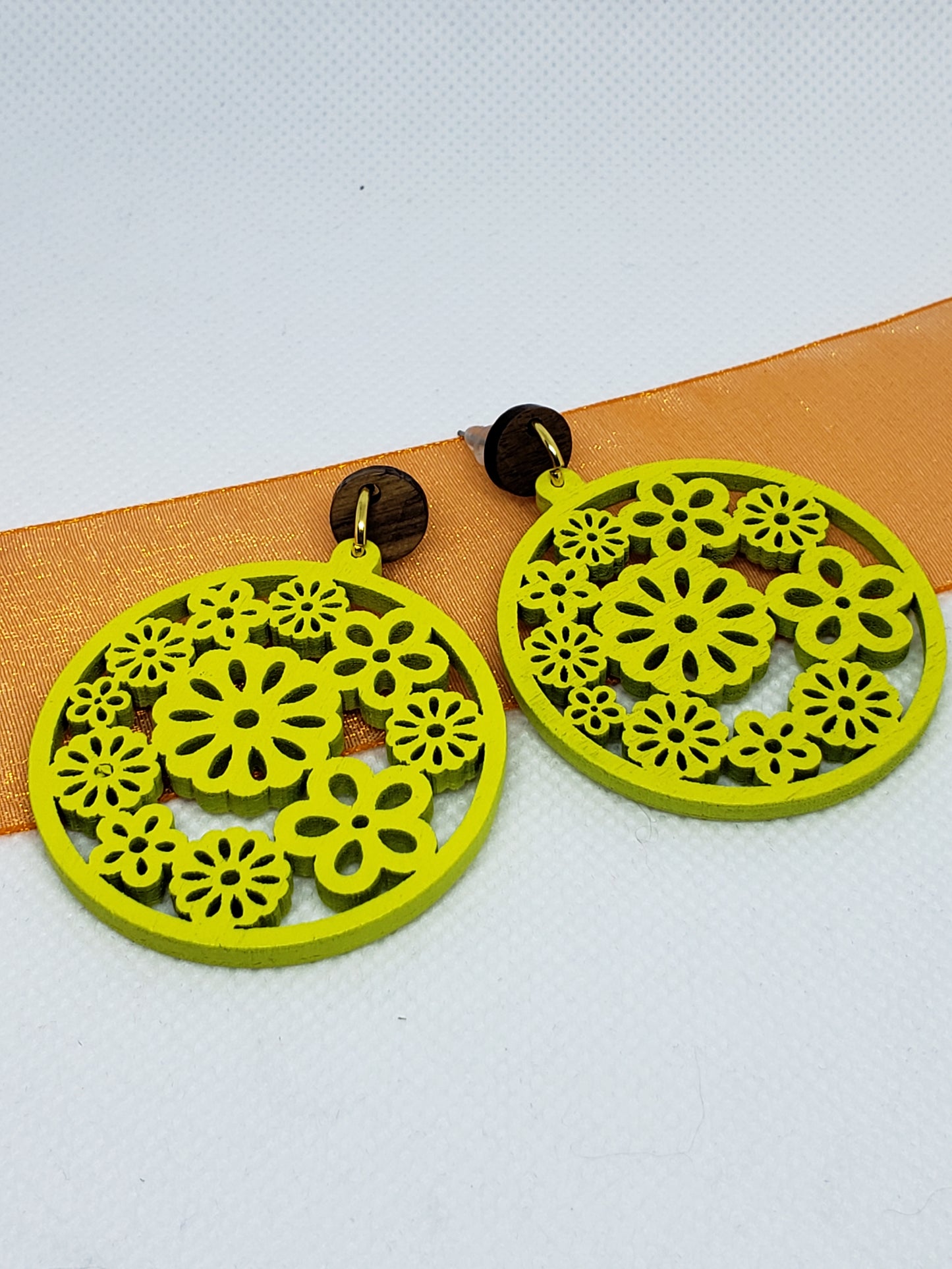 Cypriot Wooden Earrings
