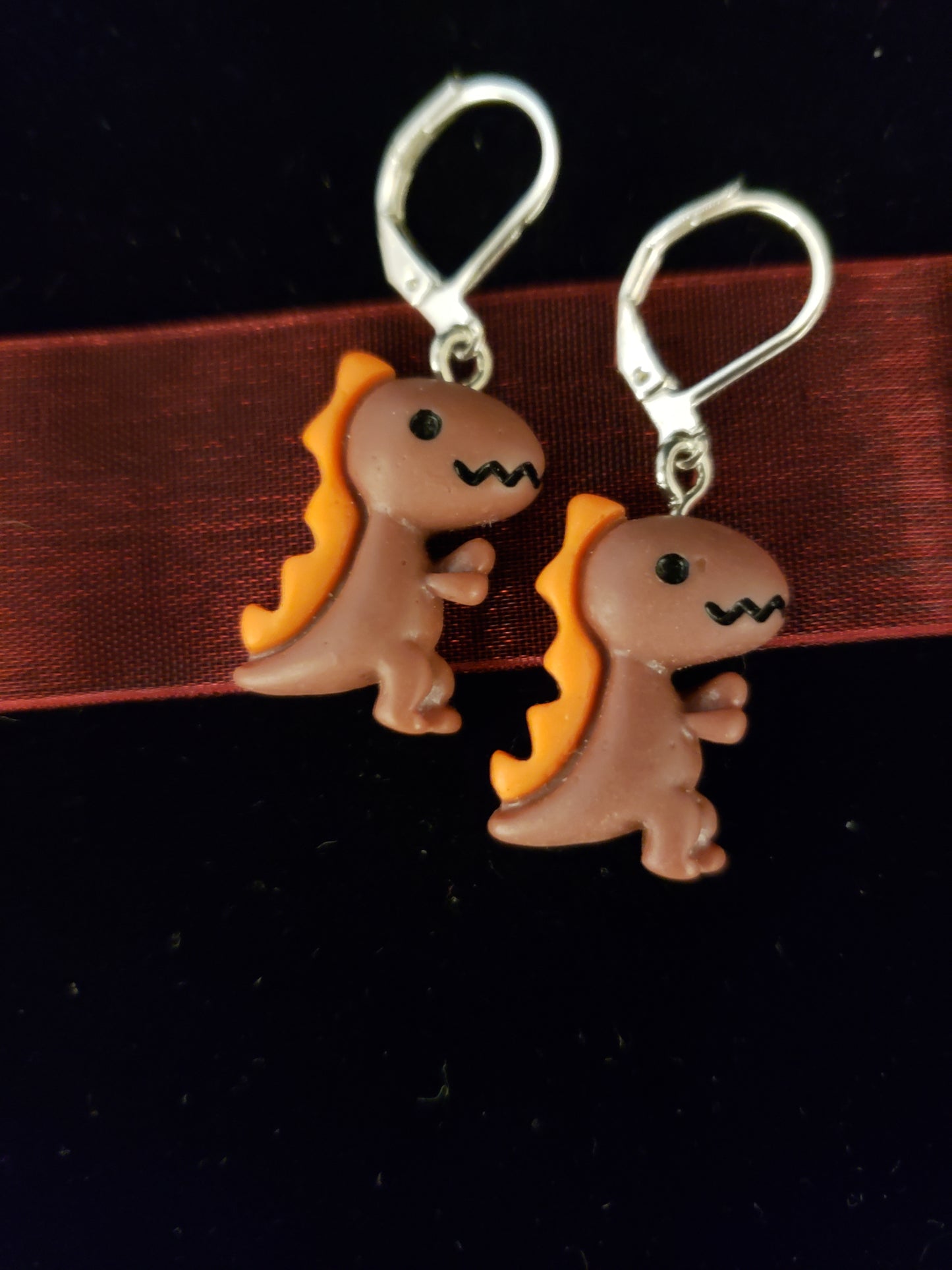 Fun Dinosaur Earrings