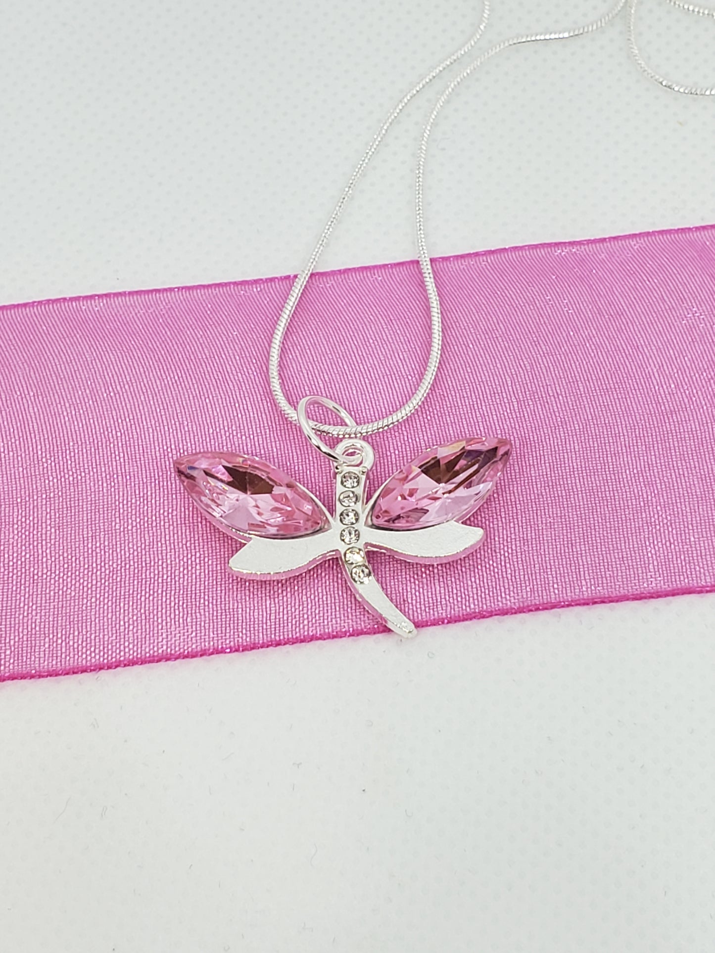 Dragonfly Necklace (8 color options)