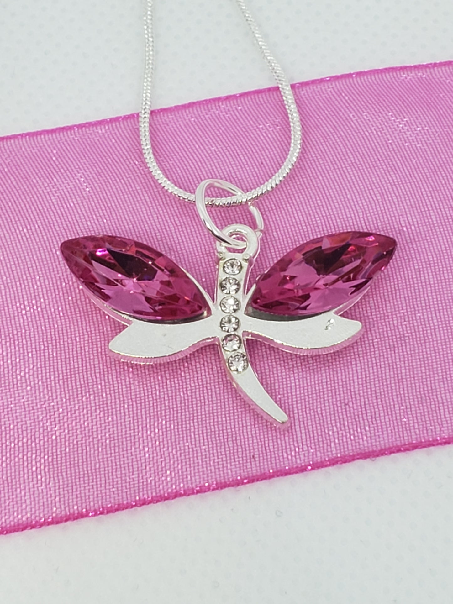 Dragonfly Necklace (8 color options)