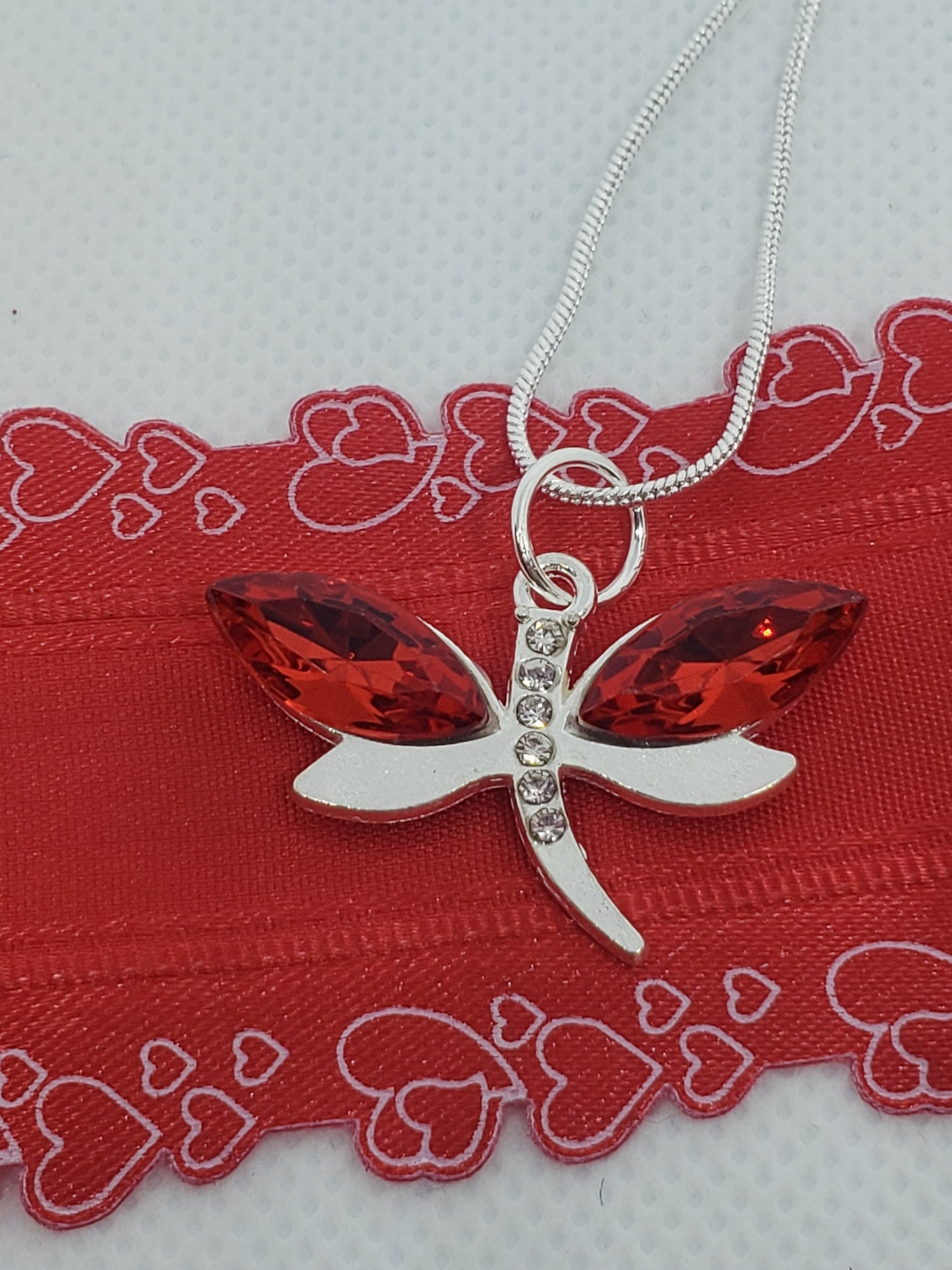 Dragonfly Necklace (8 color options)