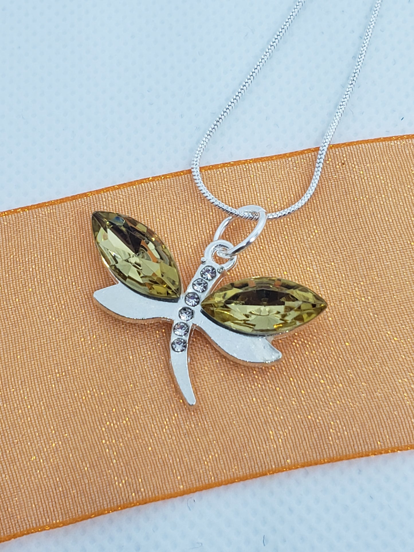 Dragonfly Necklace (8 color options)