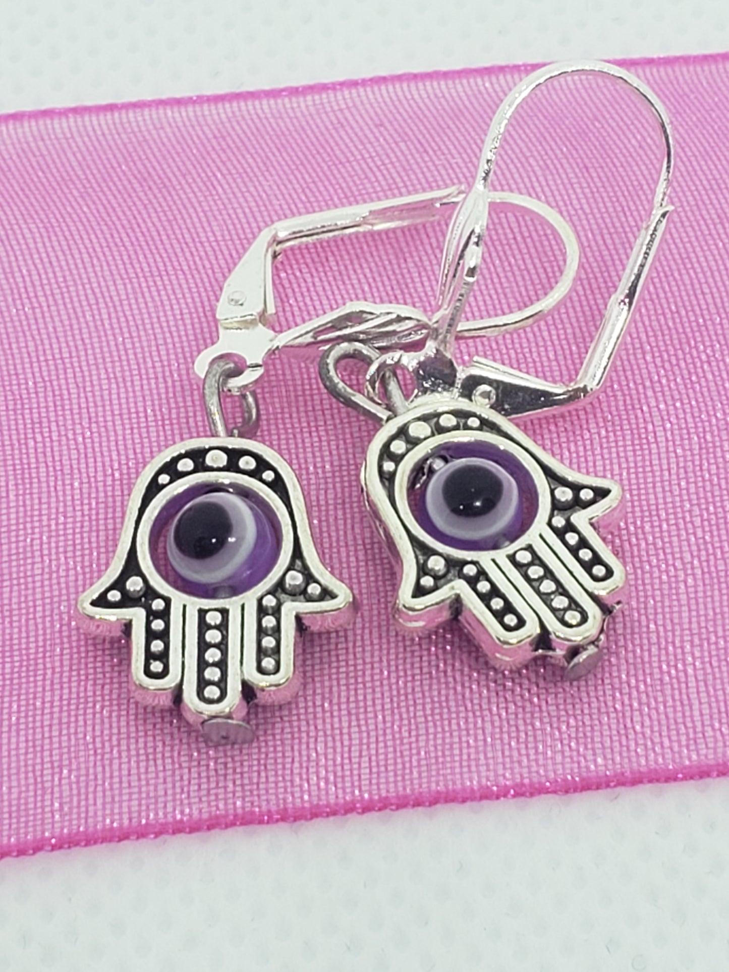 Hamsa Hands (small) Earrings (3 color choices)