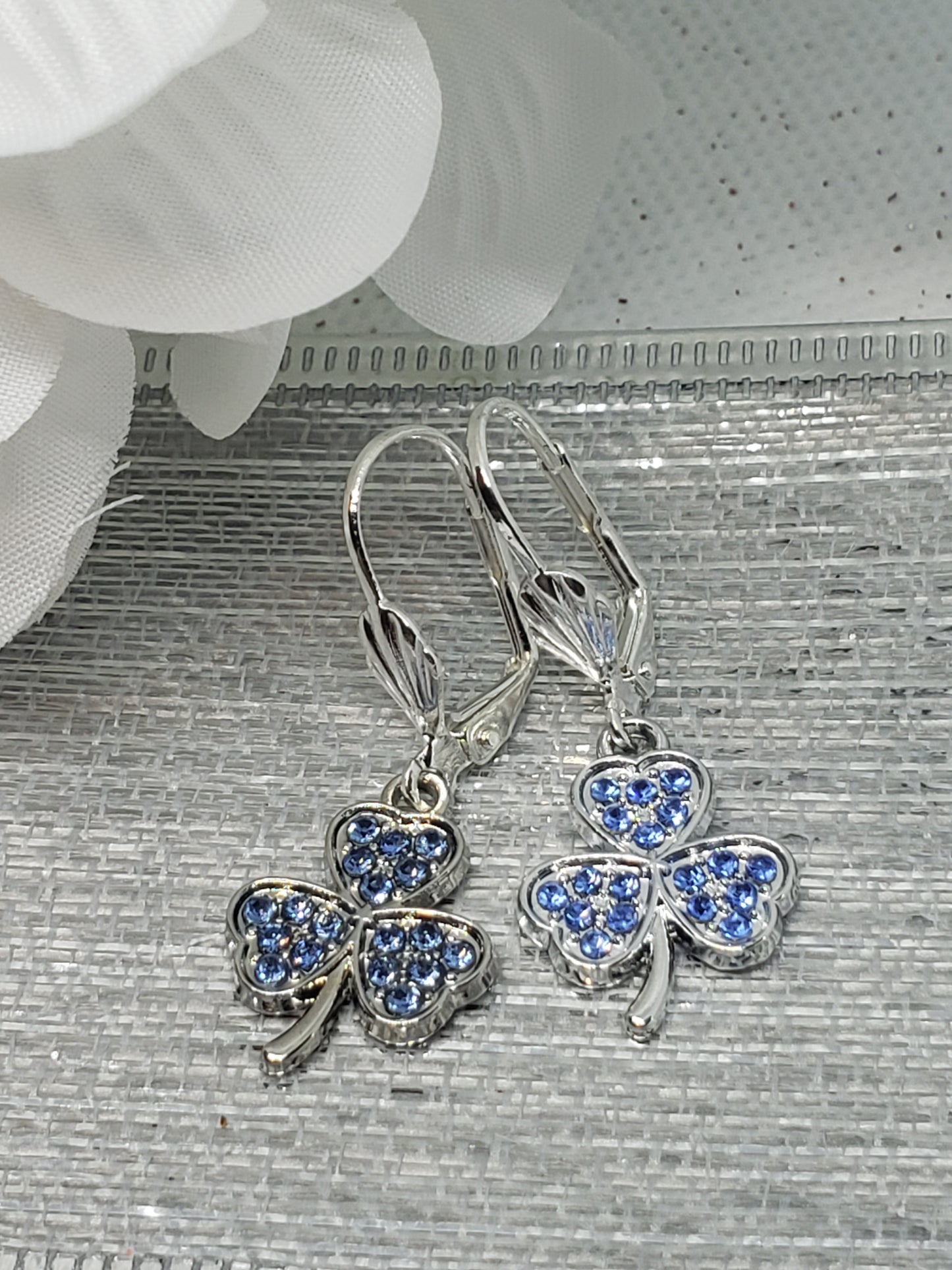 Shamrock Bling Earrings