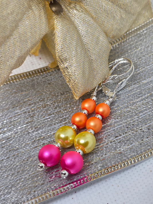 Neon my Heart Earrings