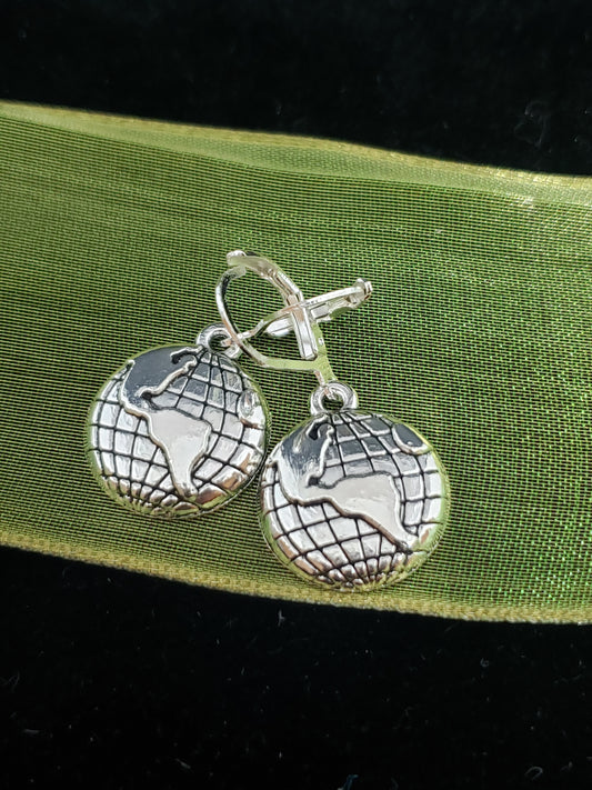 World Globe Earrings