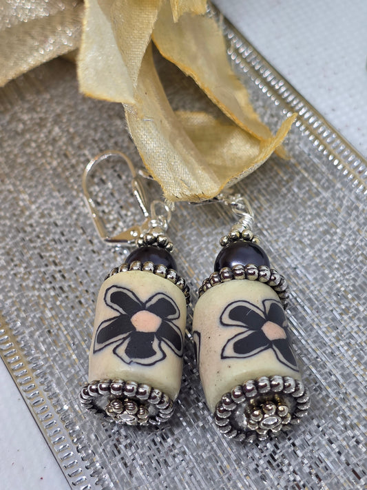 Cypriot Lightweight Clay Earrings