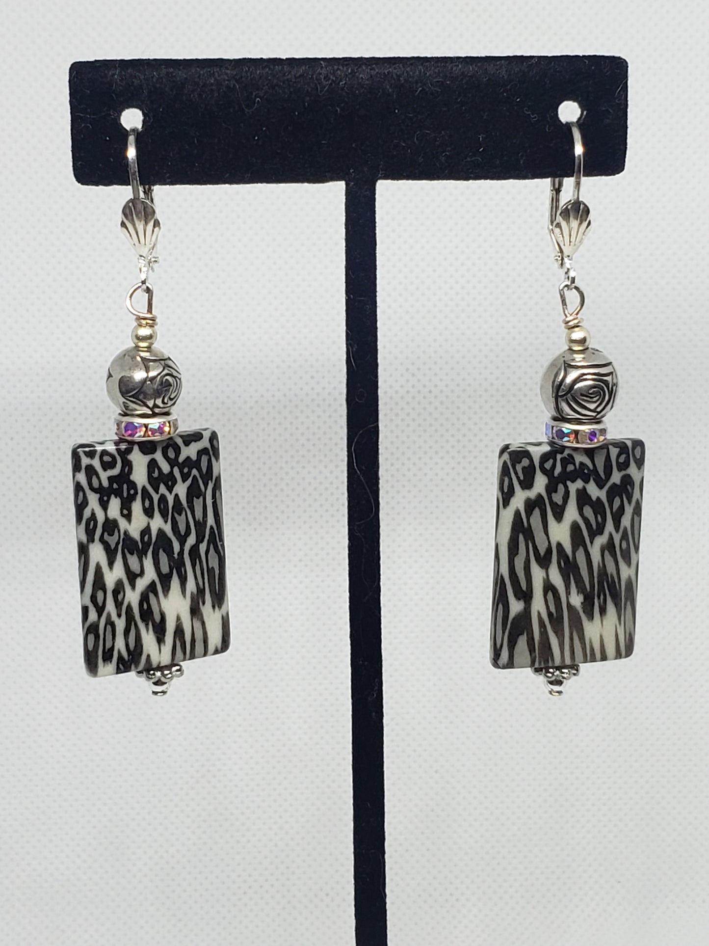 Leopard Print Earrings