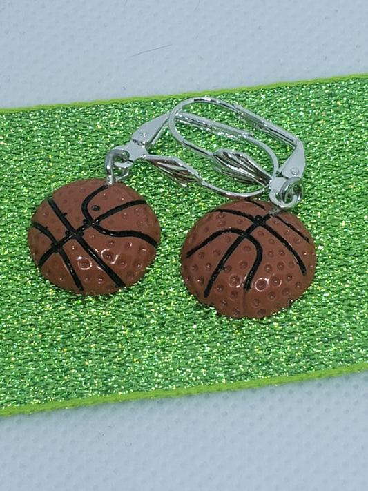 Basketball Earrings