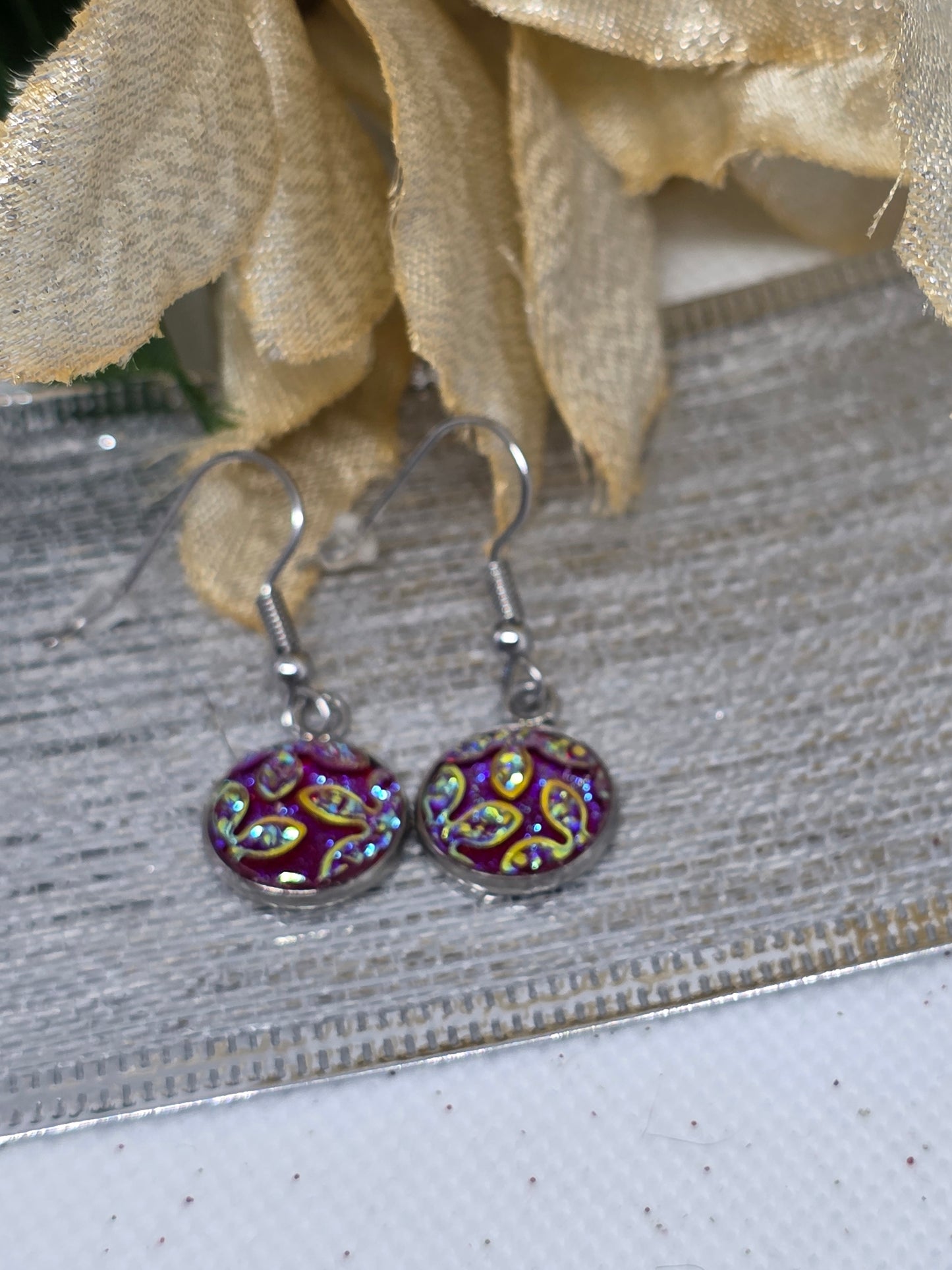 Paisley Drop Earrings--set of 3 styles