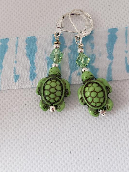 Go Turtle Go Earrings