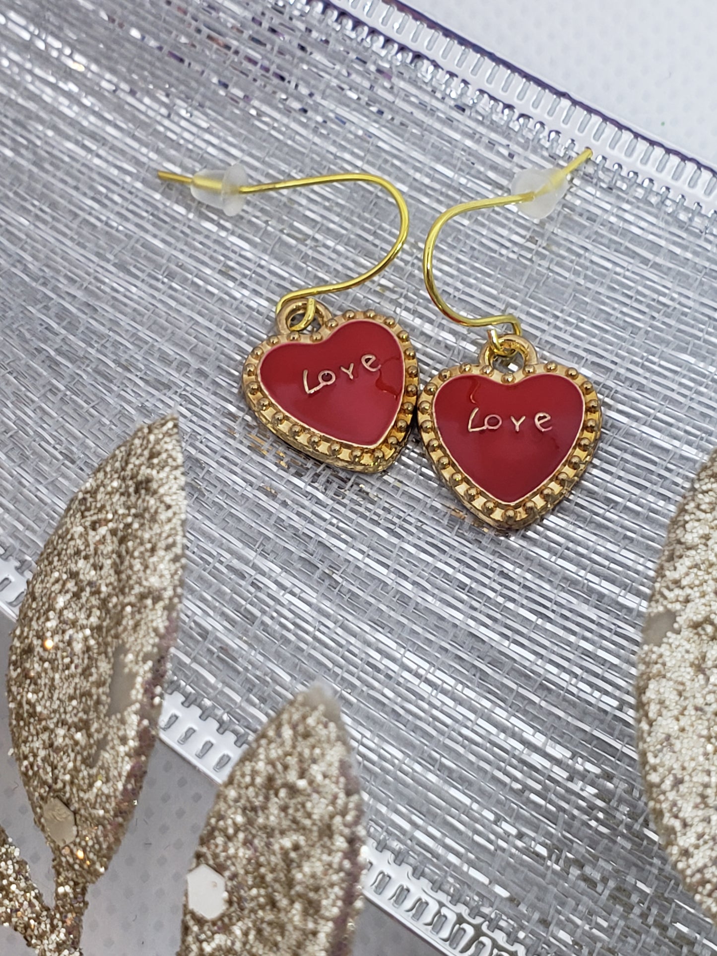 I love you Earrings
