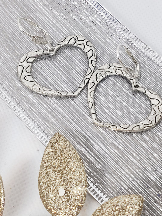 Large Heart Earring