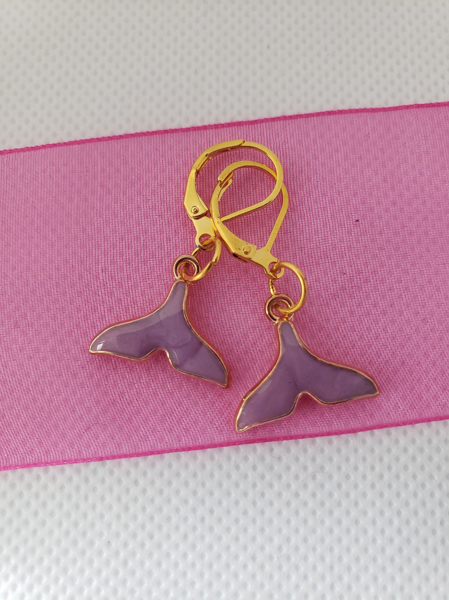 Whale Tail Earrings